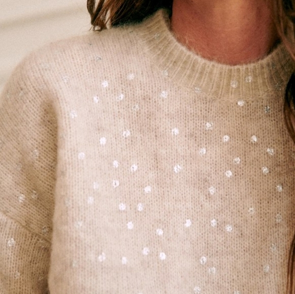 Sezane Ludivine Jumper in Silver size XS - Picture 5 of 10